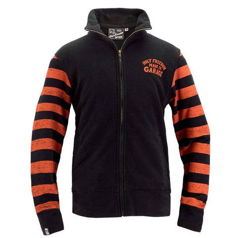 Holy Freedom Garage zip sweatshirt orange/black HOLY FREEDOM MOTOVEIKALS 21