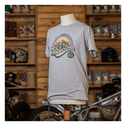 Holy Freedom L.A. Melange T-shirt grey HOLY FREEDOM MOTOVEIKALS 21