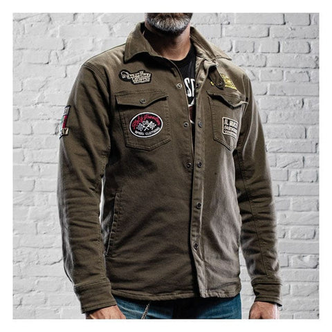 Holy Freedom Lieutenant jacket military green HOLY FREEDOM MOTOVEIKALS 21
