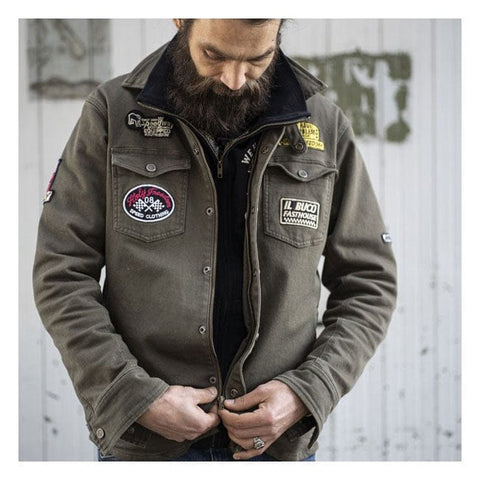 Holy Freedom Lieutenant jacket military green HOLY FREEDOM MOTOVEIKALS 21