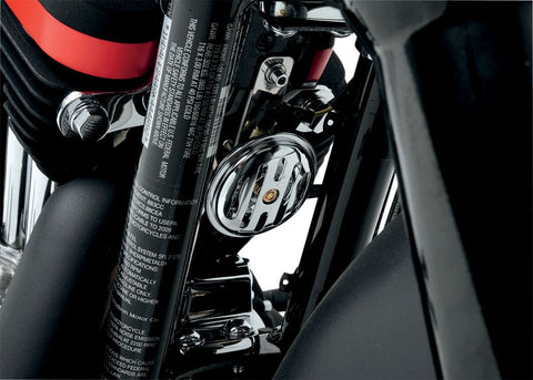 Horn 2.5" Chr Slotted DRAG SPECIALTIES DRAG SPECIALTIES MOTOVEIKALS 21