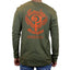 Indian Larry John''s long sleeve army green INDIAN LARRY MOTORCYCLES MOTOVEIKALS 21