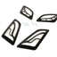 Indicator grill set -MOTO NOSTRA- Vespa GT, GTL, GTV, GTS 125-300 - matt black MOTO NOSTRA MOTOVEIKALS 21