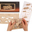 Indie moto 2,5D puzzle 30 x 13 x 5,8 cm UGEARS MOTOVEIKALS 21