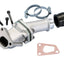 intake manifold Polini reed block 24/28.5mm for Vespa 50 HP, FL2, PK, XL, 125 ETS, PK, XL w/ CP carburetor POLINI MOTOVEIKALS 21