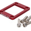 intake manifold spacer Doppler 5mm red for Minarelli AM, Derbi EBE, EBS, D50B DOPPLER MOTOVEIKALS 21