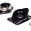 Intake manifold VOCA aluminum CNC PWK 21-28mm black for Minarelli AM6, Derbi VOCA RACING MOTOVEIKALS 21