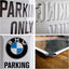 Izkārtne BMW PARKING ONLY 30cm x 40cm NOSTALGIC ART MOTOVEIKALS 21