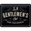 Izkārtne GENTLEMENS CLUB 15x20cm NOSTALGIC ART MOTOVEIKALS 21