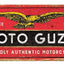 Izkārtne MOTO GUZZI logo 20x10cm NOSTALGIC ART MOTOVEIKALS 21