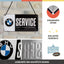 Izkārtne Nostalgic-Art BMW Service 10x20cm NOSTALGIC ART MOTOVEIKALS 21