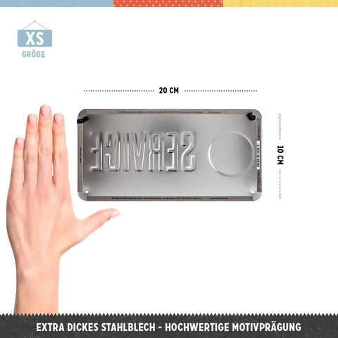 Izkārtne Nostalgic-Art BMW Service 10x20cm NOSTALGIC ART MOTOVEIKALS 21