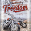 Izkārtne ROUTE 66 FREEDOM 30x40cm NOSTALGIC ART MOTOVEIKALS 21