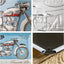 Izkārtne TRIUMPH BONNEVILLE 20x30 cm NOSTALGIC ART MOTOVEIKALS 21