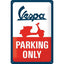 Izkārtne VESPA PARKING ONLY 20x30 NOSTALGIC ART MOTOVEIKALS 21