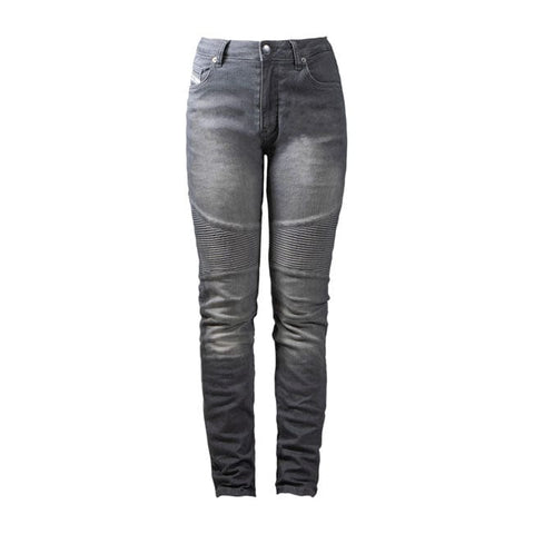 John Doe Betty Biker Jeans Light Grey JOHN DOE MOTOVEIKALS 21