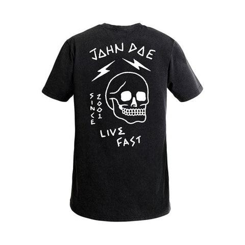 John Doe Live fast Skull T-shirt black JOHN DOE MOTOVEIKALS 21