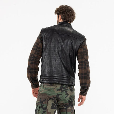 John Doe Storm Leather vest black JOHN DOE MOTOVEIKALS 21