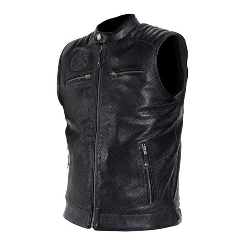 John Doe Storm Leather vest black JOHN DOE MOTOVEIKALS 21