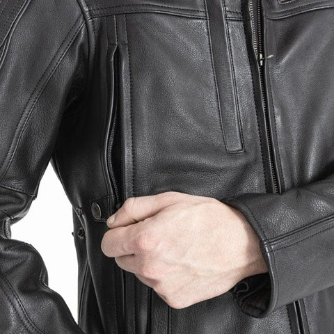 John Doe Technical Leather jacket with XTM black JOHN DOE MOTOVEIKALS 21