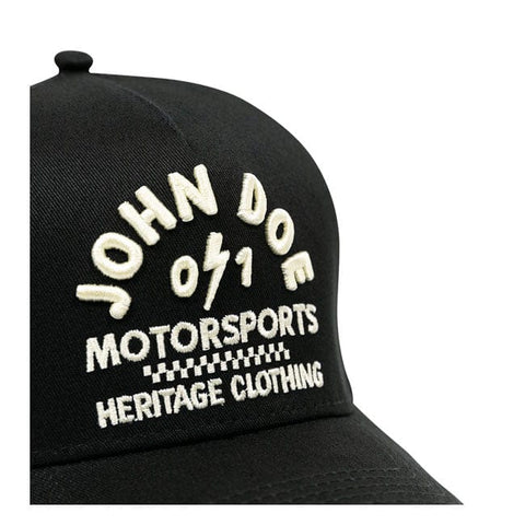 John Doe Trucker cap Black /White JOHN DOE MOTOVEIKALS 21