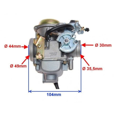 Karburators dia. ATV250 30/35.5 mm REPLICA MOTOVEIKALS 21