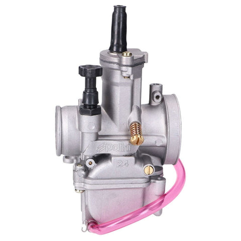 Karburators POLINI RACING 24mm 70cc čoks-svira POLINI MOTOVEIKALS 21