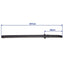 Ķēdes slīdnis ATV150 / 227 x 10 mm REPLICA MOTOVEIKALS 21