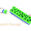 Key fob 95mm 27mm 15mm green white blue for moped mokick DIVERSE / IMPORT MOTOVEIKALS 21