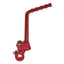 kickstart lever aluminum red for Derbi EBE, D50B0 VPARTS MOTOVEIKALS 21