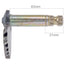 kickstart spindle complete 63mm / 21mm for GY6 50cc, 139QMB 101 OCTANE MOTOVEIKALS 21