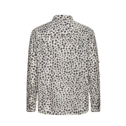 King Kerosin AOP shirt off white KING KEROSIN MOTOVEIKALS 21