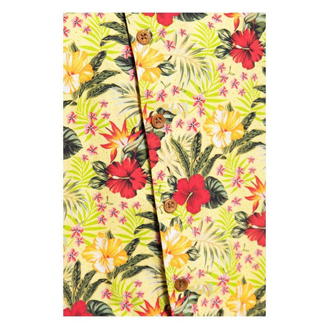 King Kerosin AOP Tropical Hawaiian Style Shirt Blazing Yello KING KEROSIN MOTOVEIKALS 21