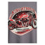 King Kerosin Bobber Garage t-shirt steel grey KING KEROSIN MOTOVEIKALS 21