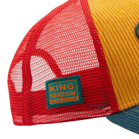 King Kerosin California cap senf KING KEROSIN MOTOVEIKALS 21