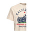King Kerosin California t-shirt ecru KING KEROSIN MOTOVEIKALS 21