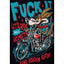 King Kerosin Fuck it t-shirt black KING KEROSIN MOTOVEIKALS 21