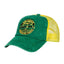 King Kerosin Garage Built cap green & yellow KING KEROSIN MOTOVEIKALS 21