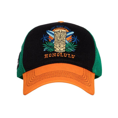 King Kerosin Honolulu cap black/orange KING KEROSIN MOTOVEIKALS 21