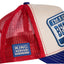 King Kerosin I''m a simple man cap offwhite&blue KING KEROSIN MOTOVEIKALS 21