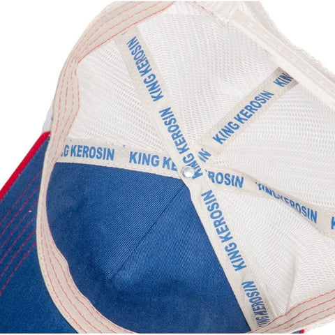 King Kerosin It''s fucking time to ride cap red&blue KING KEROSIN MOTOVEIKALS 21