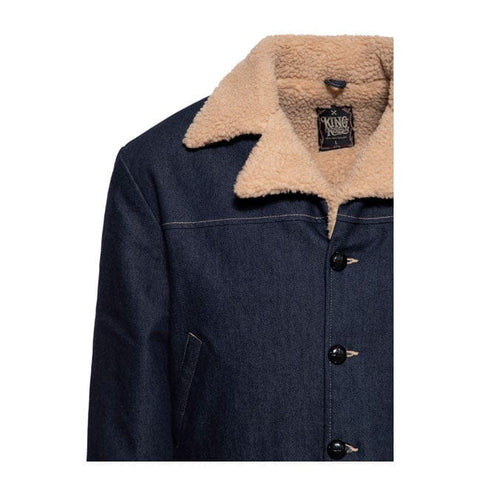 King Kerosin Jeans jacket dark blue wash KING KEROSIN MOTOVEIKALS 21