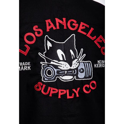 King Kerosin Los Angeles Supply Co shirt black KING KEROSIN MOTOVEIKALS 21