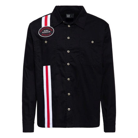 King Kerosin Los Angeles Supply Co shirt black KING KEROSIN MOTOVEIKALS 21