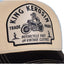King Kerosin Motorcycle parts cap offwhite&black KING KEROSIN MOTOVEIKALS 21