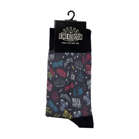 King Kerosin Motorcycle tools socks KING KEROSIN MOTOVEIKALS 21