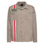 King Kerosin Motorstate shirt khaki KING KEROSIN MOTOVEIKALS 21
