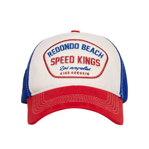 King Kerosin Redondo Beach cap beige/red KING KEROSIN MOTOVEIKALS 21