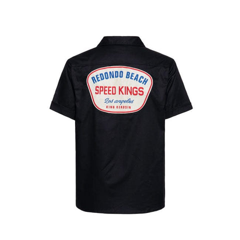 King Kerosin Redondo Beach work shirt black KING KEROSIN MOTOVEIKALS 21