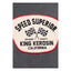 King Kerosin Speed King zip hoodie steel grey KING KEROSIN MOTOVEIKALS 21